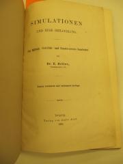 Ko 487 b: Simulationen und ihre Behandlung (1890)