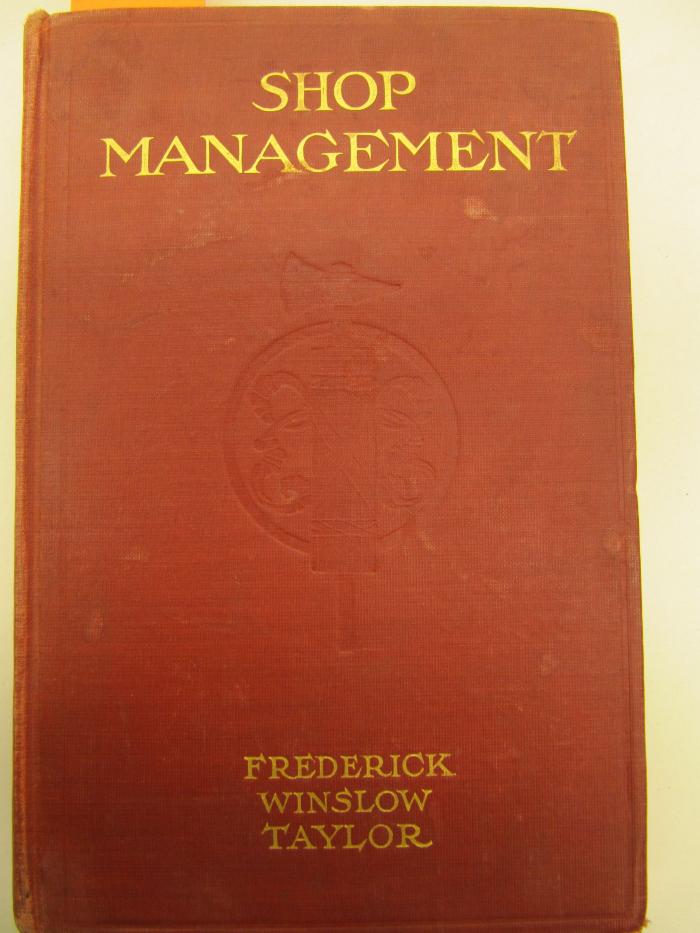 Me 373 1911: Shop Management ([1911])