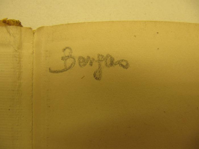Pe 717 e 1: Tierwelt (1930);J / 1629 (Bergas, Minna), Von Hand: Autogramm; 'Bergas'. 