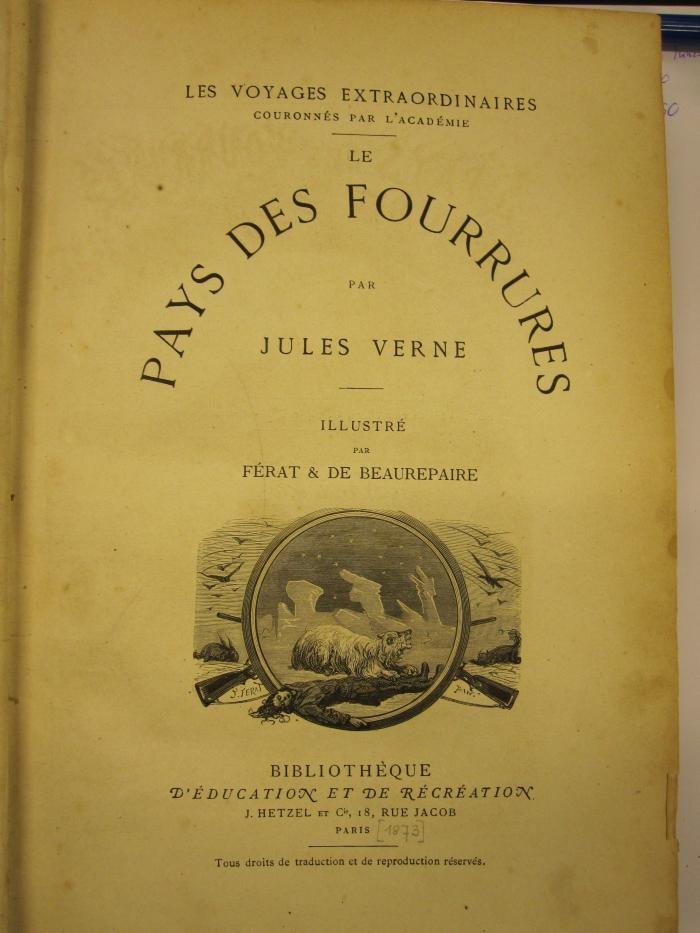 Ct 1414 x: Pays des Fourrures ([1873])