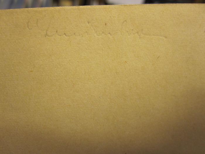 Cm 7490: Mädchen (1917);50 / 1875 (unbekannt), Von Hand: Autogramm, Name; '[L..i...b..]'. 