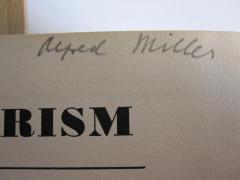 - (Fortmüller, Alfred), Von Hand: Autogramm, Name; 'Alfred Miller'. 