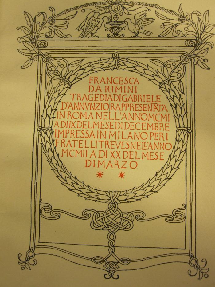 Ct 1483: Francesca da Rimini (1902)