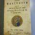 G 479 1: Kleine Sammlung verschiedener Anekdoten welche sich unter den 46 Regierungs-Jahren Koenig Friedrich II zugetragen haben (1797)