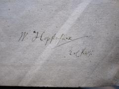 48 / 884 (Hopfen[...], W.), Von Hand: Autogramm; 'W. Hopfenh[...]
[...]fr[...]'. 