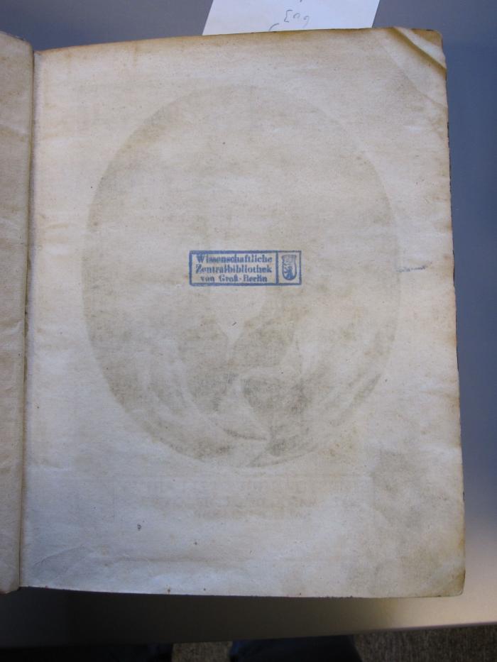 Erd 102 6: Notitia orbis antiqui, sive geographia plenior, ab ortu rerumpublicarum ad Constantinorum tempora orbis terrarum faciem declarans (1701);48 / 884 (unbekannt), Abdruck/Abklatsch: -. 