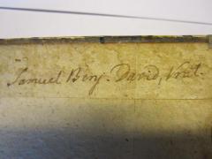 - (David, Samuel Benjamin), Von Hand: Name; 'Samuel Benj. David, Vrat.'. 