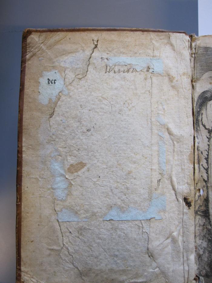 51 / 498 (unbekannt), Ausriss: Exlibris. 