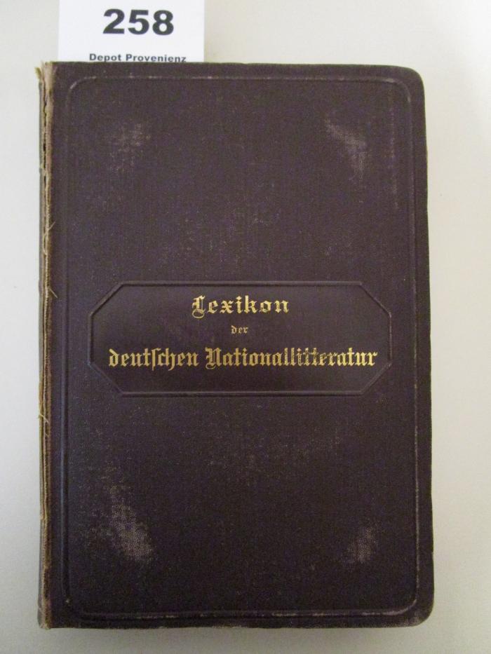  Lexikon der deutschen Nationallitteratur (1882)
