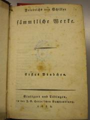 L 232 22a: Sämmtliche Werke (1822)