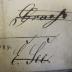 - (Graefe, [?]), Von Hand: Autogramm, Name; 'Graefe'. 
