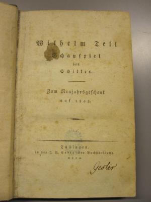 L 232 59: Wilhelm Tell (1804)