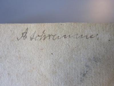 50 / 7219 (Schremmer[?], A.), Von Hand: Autogramm, Name; 'A Schremmer'. 
