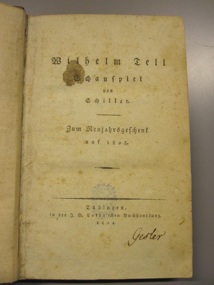 L 232 59: Wilhelm Tell (1804)