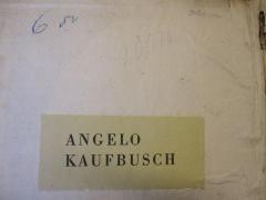 48 / 883 (Kaufbusch, Angelo), Etikett: Name; 'Angelo Kaufbusch'.  (Prototyp)