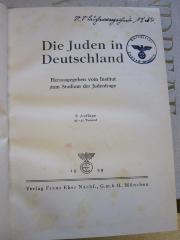 G 352 118: Die Juden in Deutschland (1939)