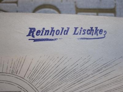 G 216 104_1: Der Feldzug in Böhmen und Mähren. (1871);- (Lischke, Reinhold), Stempel: Name; 'Reinhold Lischke'.  (Prototyp)