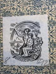 - (Lischke, Reinhold), Etikett: Exlibris; 'Lischke'. 