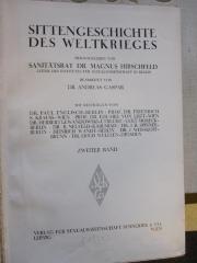 G 236 61_2: Sittengeschichte des Weltkrieges ([1930])