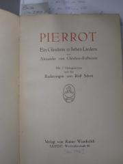 Cm 5909 d: Pierrot. Ein gleichnis in sieben Liedern ([1920])
