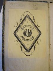 - (Weltzien, Luise), Etikett: Exlibris, Name, Datum; 'Luise Weltzien 25 8 1922'.  (Prototyp)