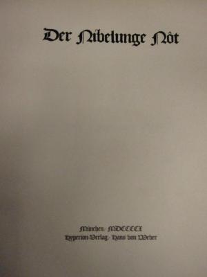 Ck 91 y: Der Nibelunge Nôt (1910)