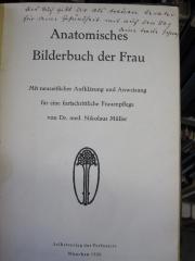 Kl 865: Anatomisches Bilderbuch der Frau (1926)