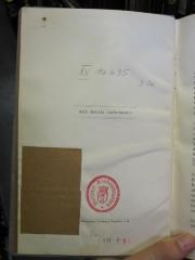 D51 / 491 (Lehrer-Bibliothek Berlin Tempelhof), Stempel: Name, Ortsangabe; 'Lehrer-Bibliothek Berlin Tempelhof'. 
