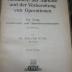 Km 234 c: Handbuch der Narkose und der Vorbereitung von Operationen (1922)