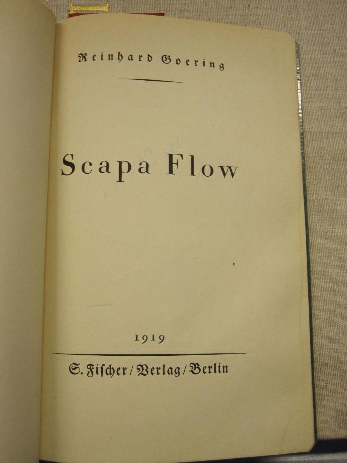 L 242 Goe 51b: Scapa Flow (1919)