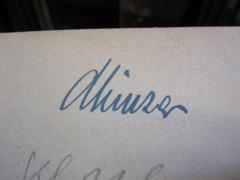 D51 / 3 (Münzer, [?]), Von Hand: Autogramm; 'Münzer'. 