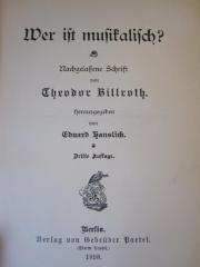 Dp 312 c: Wer ist musikalisch? (1898)
