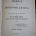 Kp 84 ab: Lehrbuch der Homöopathie (1893)