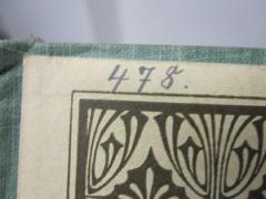 D51 / 141 (Winkel, H.), Von Hand: Exemplarnummer; '478.'. 