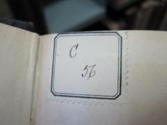 D51 / 157 (Seligmann, Erich), Etikett: Signatur; '[C 56]'. 