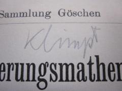 D51 / 181 (Klimpt, [?]), Von Hand: Autogramm; 'Klimpt'. 