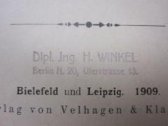 D51 / 141 (Winkel, H.), Stempel: Name, Ortsangabe; 'Dipl. Ing. H. Winkel
Berlin N. 20, Uferstrasse 13.'. 