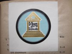 D51 / 289 (Schroeter, [?]), Etikett: Exlibris, Name, Abbildung; 'Ex Libris Dr. Schroeter'. 
