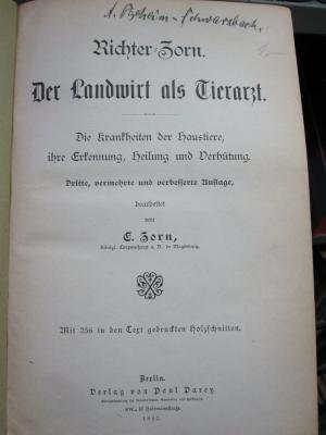 Kp 557 c: Landwirt als Tierarzt, Der (1892)