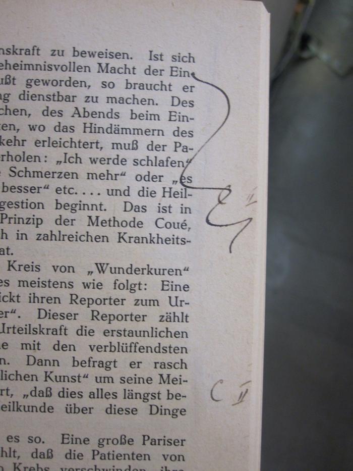 Ki 533 1926: Was ich tat : Urteile über mein Werk (1926);D51 / 259 (unbekannt), Von Hand: Annotation. 