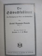 Kl 846: Die Schwachfußleiter : die Beseitigung von Bein- und Fußschwächen ([1926])