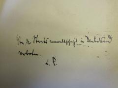 D51 / 252 (P., L.), Von Hand: Autogramm, Name, Initiale, Notiz; 'Von der Staatsanwaltschaft in Deutschland verboten L. P.'. 