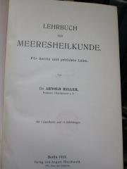 Kn 234: Lehrbuch der Meeresheilkunde (1913)