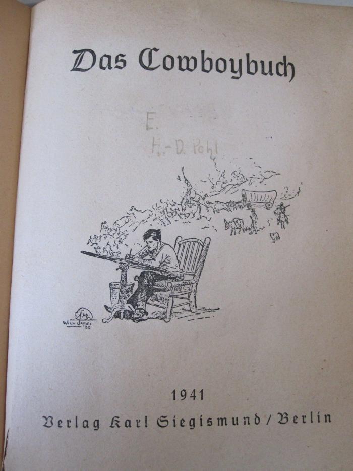 Cw 473: Das Cowboybuch (1941)