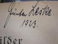D51 / 618 (Leske, Günter), Von Hand: Autogramm, Name, Datum; 'Günter Leske 1923.'. 