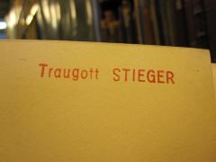 D51 / 659 (Stieger, Traugott), Stempel: Name; 'Traugott STIEGER'. 