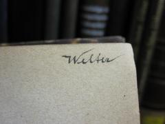 D51 / 663 (Welter[?], [?]), Von Hand: Autogramm; 'Welter[?]'. 