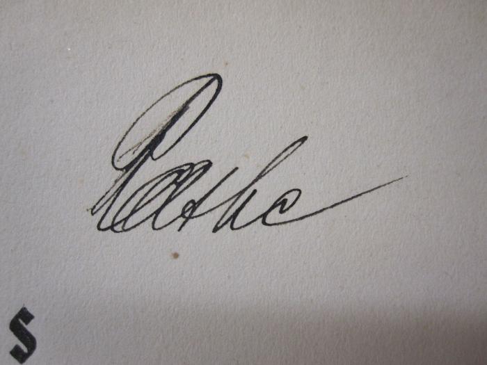 V 247 b: Bürgerliches Rechts-Lexikon (1901);D51 / 770 (Rathe[?], [?]), Von Hand: Autogramm; 'Rathe[?]'. 