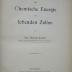 Kg 2090: Die Chemische Energie der lebenden Zellen (1899)