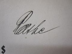 D51 / 770 (Rathe[?], [?]), Von Hand: Autogramm; 'Rathe[?]'. 